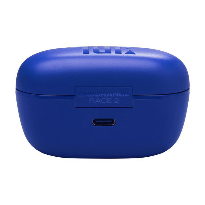 JBL Endurance RACE 2 | In-Ear Headphones - 100% Wireless - Sport - Waterproof - Up to 48 hours battery life - Blue-SONXPLUS Chambly