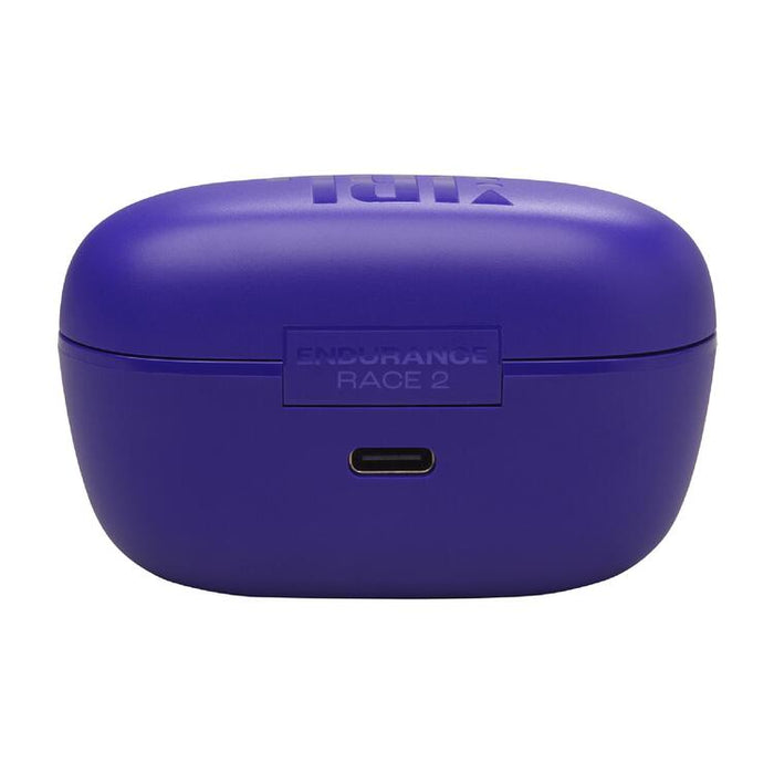 JBL Endurance RACE 2 | In-Ear Headphones - 100% Wireless - Sport - Waterproof - Up to 48 hours battery life - Purple-SONXPLUS Chambly
