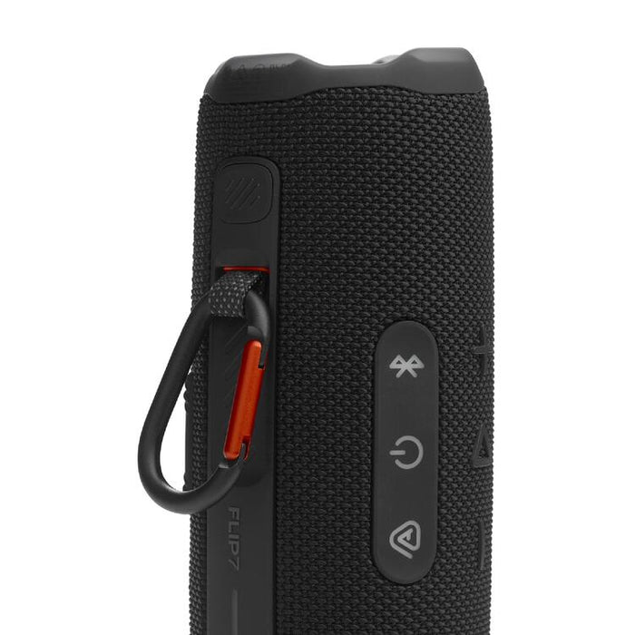 JBL Flip 7 | Portable Speaker - Bluetooth - Waterproof - Up to 14 hours battery life - Black-SONXPLUS Chambly