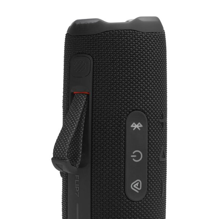 JBL Flip 7 | Portable Speaker - Bluetooth - Waterproof - Up to 14 hours battery life - Black-SONXPLUS Chambly