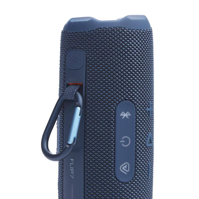 JBL Flip 7 | Portable Speaker - Bluetooth - Waterproof - Up to 14 hours battery life - Blue-SONXPLUS Chambly