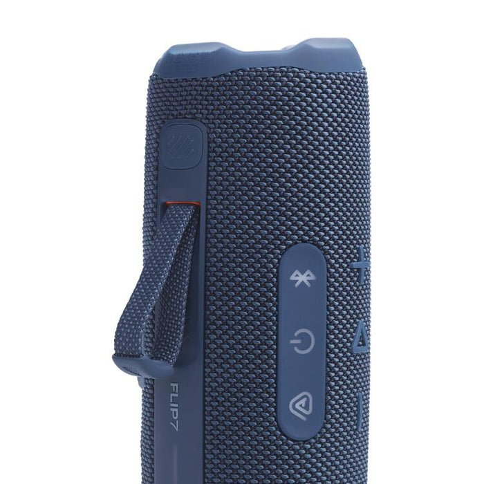 JBL Flip 7 | Portable Speaker - Bluetooth - Waterproof - Up to 14 hours battery life - Blue-SONXPLUS Chambly