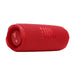 JBL Flip 7 | Portable Speaker - Bluetooth - Waterproof - Up to 14 hours battery life - Red-SONXPLUS Chambly