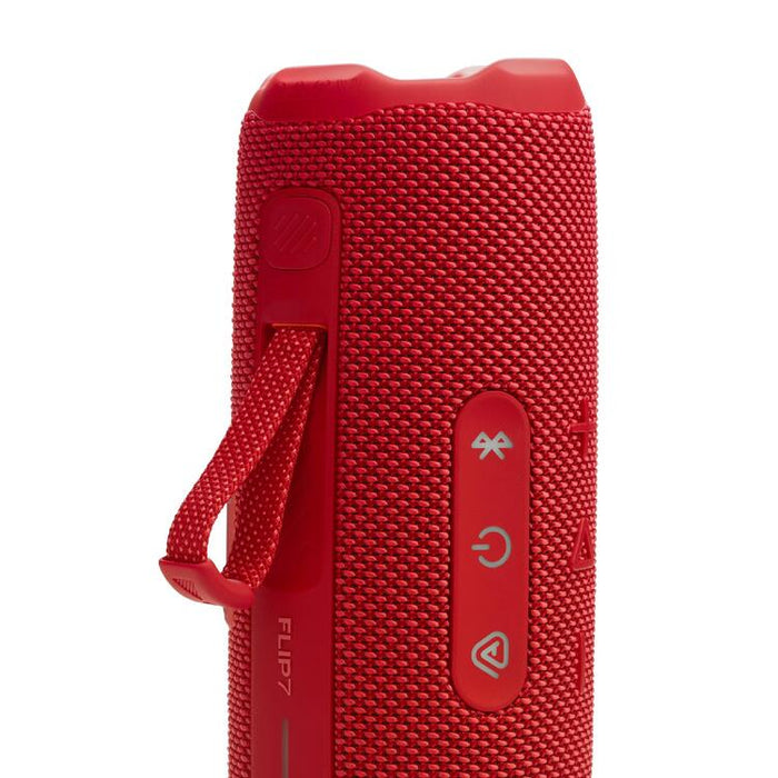 JBL Flip 7 | Portable Speaker - Bluetooth - Waterproof - Up to 14 hours battery life - Red-SONXPLUS Chambly