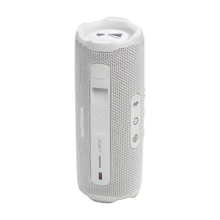 JBL Flip 7 | Haut-parleur portable - Bluetooth - Étanche - Jusqu'à 14 heures d'autonomie - Blanc-SONXPLUS Chambly