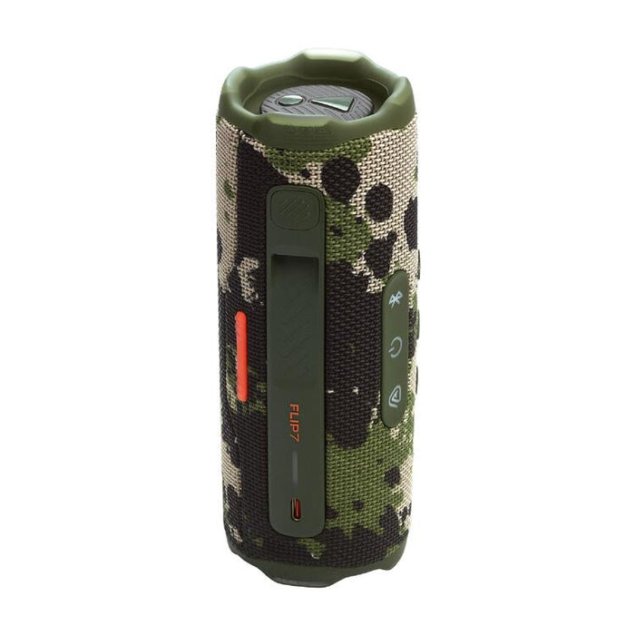 JBL Flip 7 | Haut-parleur portable - Bluetooth - Étanche - Jusqu'à 14 heures d'autonomie - Camouflage-SONXPLUS Chambly