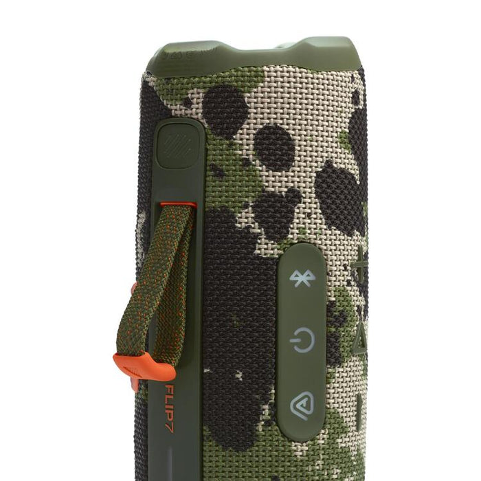JBL Flip 7 | Haut-parleur portable - Bluetooth - Étanche - Jusqu'à 14 heures d'autonomie - Camouflage-SONXPLUS Chambly