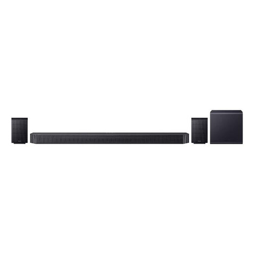 Samsung HW-Q990F | Barre de son - 11.1.4 canaux - Dolby ATMOS - Caisson de graves + Haut-parleurs arrière sans fil - 756W - Q-Symphony - Noir-Sonxplus Chambly.com
