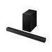 Samsung HW-B650F | Barre de son - 3.1 canaux - Caisson de graves sans fil - 400W - Bluetooth - Noir-SONXPLUS Chambly