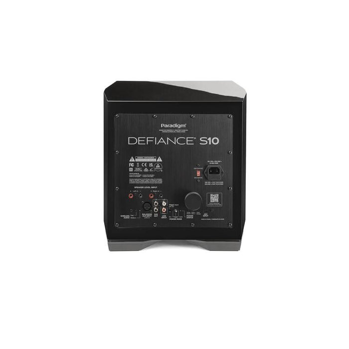 Paradigm DEFIANCE S10 | Caisson de graves 10" - 500W RMS - Unité-SONXPLUS Chambly