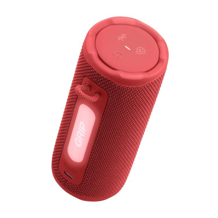 JBL Grip | Haut-parleur portatif - Bluetooth - Lumière ambiante - Rouge-SONXPLUS Chambly
