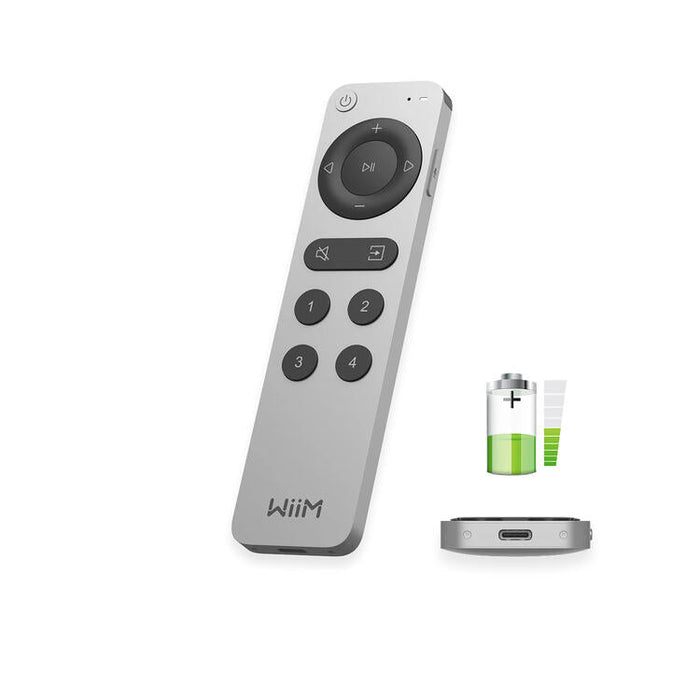 WiiM Remote 2 | Manette controle vocal - Pour WiiM Mini et Pro Audio-SONXPLUS Chambly