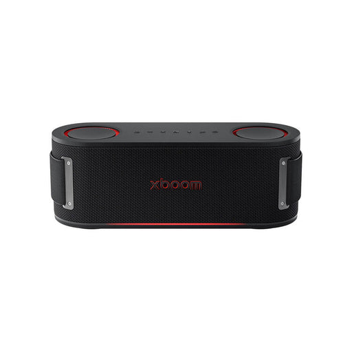 LG xboom Bounce | Haut-parleur portatif - Bluetooth - IP67 - Éclairage AI - Noir-SONXPLUS Chambly