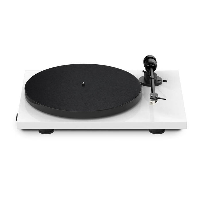 Pro-Ject E1 Phono | Table tournante - Préampli phono intégré - Blanc-SONXPLUS Chambly