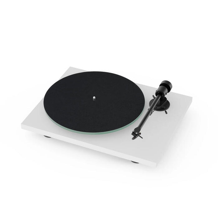 Pro-Ject T1 EVO Phono | Table tournante - Cartouche (OM10) - Blanc-SONXPLUS Chambly