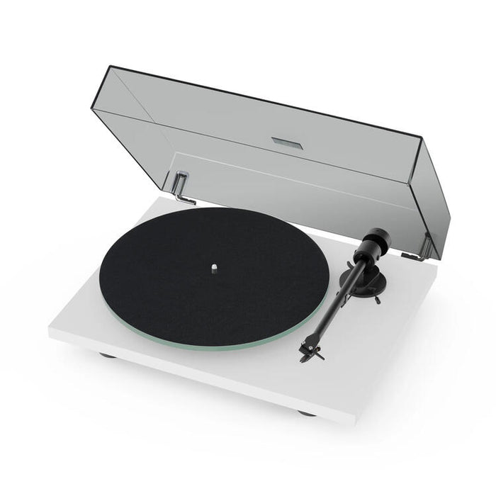 Pro-Ject T1 EVO | Table tournante - Cartouche (OM10) - Blanc-SONXPLUS Chambly