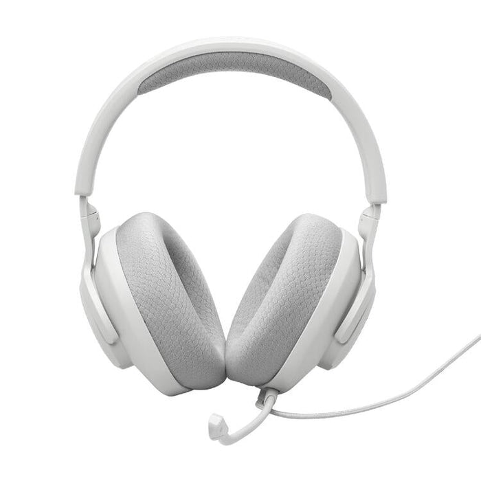 JBL Quantum 100 M2 | Casque de jeu filaire circum-auriculaire - Compatible avec toutes les plateformes - Blanc-SONXPLUS Chambly