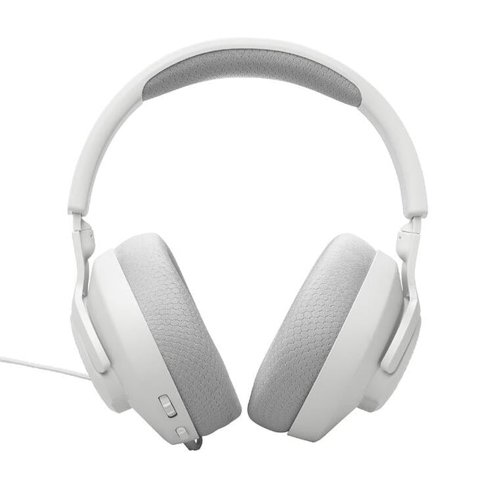 JBL Quantum 100 M2 | Casque de jeu filaire circum-auriculaire - Compatible avec toutes les plateformes - Blanc-SONXPLUS Chambly