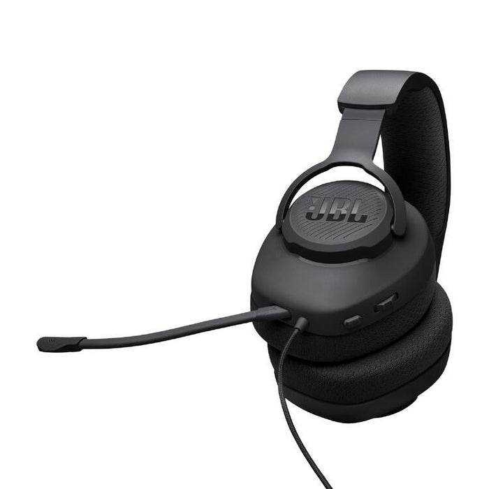 JBL Quantum 100 M2 | Casque de jeu filaire circum-auriculaire - Compatible avec toutes les plateformes - Noir-SONXPLUS Chambly
