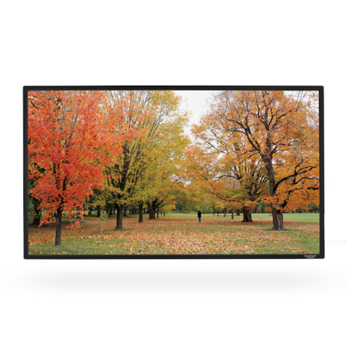 Grandview GV-PME100 | Fixed projection screen "EDGE" - 100" - ratio 16:9 - thin outline-SONXPLUS Chambly