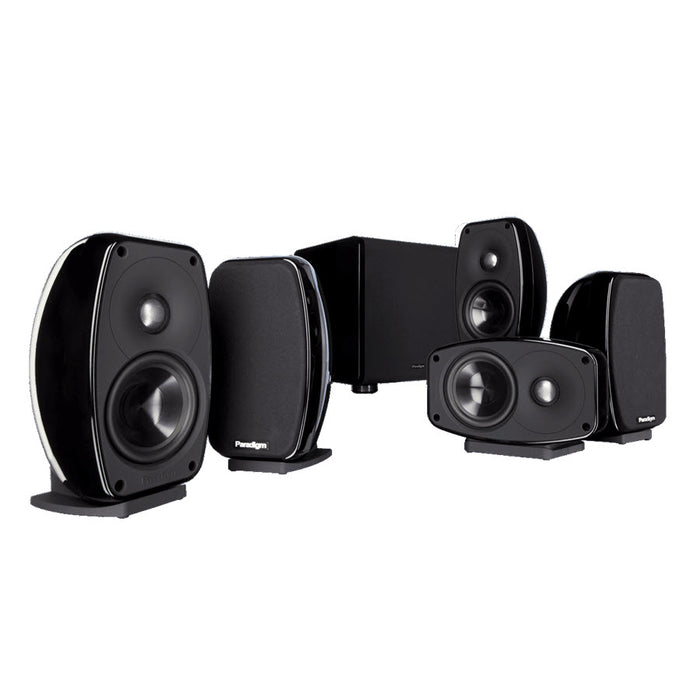 Paradigm Cinema 100 CT | 5.1 channel speaker system - 100 W RMS - Black gloss-SONXPLUS Chambly