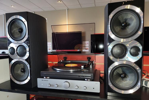 Ensemble Audio | Denon Turntable - Cambridge Amplifier - Wharfedale-SONXPLUS Chambly Speakers