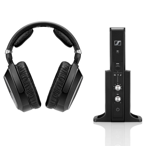 Sennheiser RS195 | Around-ear wireless TV headphones - Black-SONXPLUS Chambly