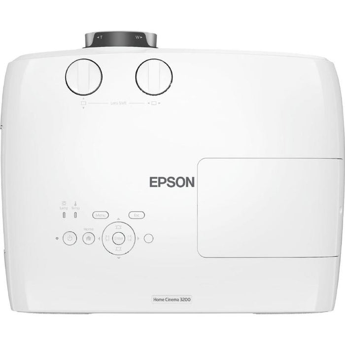 Epson Home Cinema 3200 | 3LCD Home Theater Projector - 16:9 - 4K Pro-UHD - White-SONXPLUS Chambly