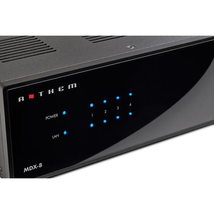 Anthem MDX8 | 8 channel amplifier 4 zones and more - Black-SONXPLUS Chambly