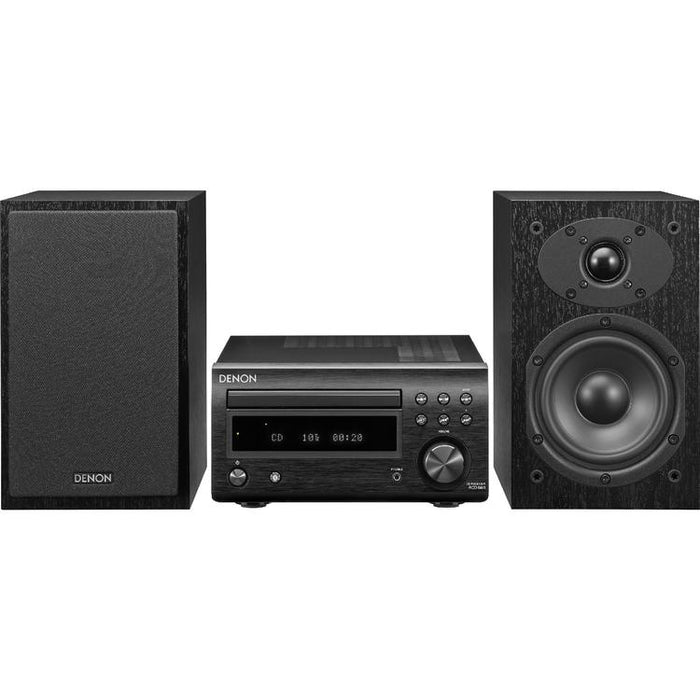 Denon DM-41SBK | Micro-Chaîne Hi-Fi sans fil - 2 Canaux - Bluetooth - Noir-SONXPLUS Chambly