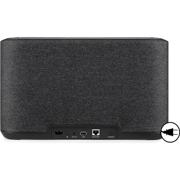 Denon HOME 350 | Haut-parleur intelligent sans fil - Bluetooth - Stéréo - HEOS intégré - Noir-SONXPLUS Chambly