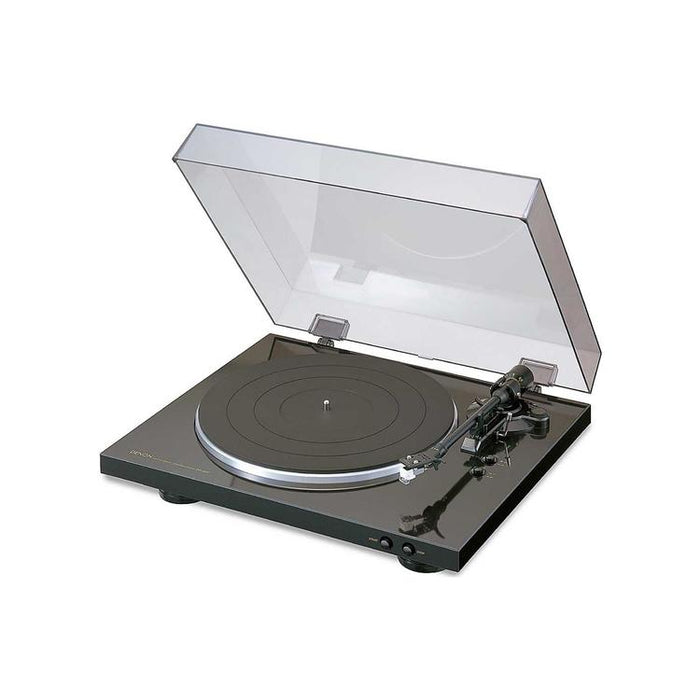 Denon DP-300F | Automatic turntable - Phono equalizer - Straight speed arm - Black-SONXPLUS Chambly