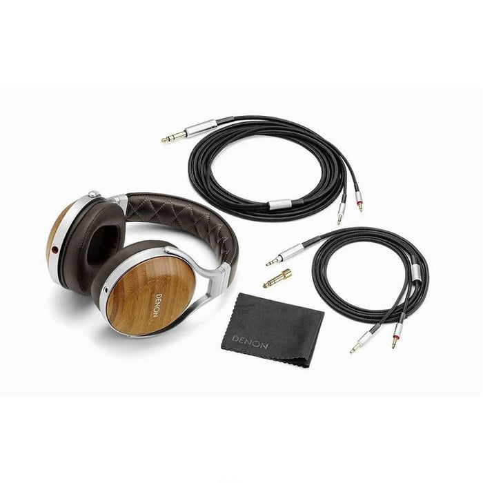 Denon AH-D9200 | Écouteur filaire circum-auriculaire - Coques en Bambou - Structure en Aluminium - Haut de gamme - Léger-SONXPLUS Chambly