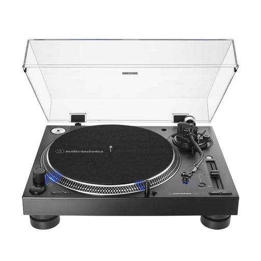 Audio-Technica LP140XP | Table tournante manuelle - Entraînement direct professionnelle - Noir | 01 | Sonxplus Chambly