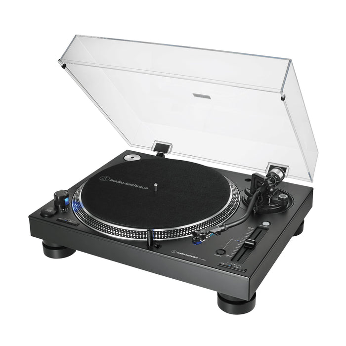 Audio-Technica LP140XP | Table tournante manuelle - Entraînement direct professionnelle - Noir | 02 | Sonxplus Chambly