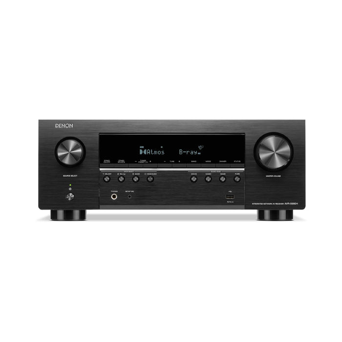 Denon AVR-S980H | Récepteur AV - 7.2 canaux d'amplification - Cinéma maison - 8K - HEOS - Noir | 01 | Sonxplus Chambly