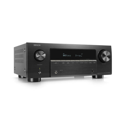 Denon AVRX2900H | Récepteur AV - 7.2 canaux - Cinéma maison - 8K - HEOS - Noir | 02 | Sonxplus Chambly