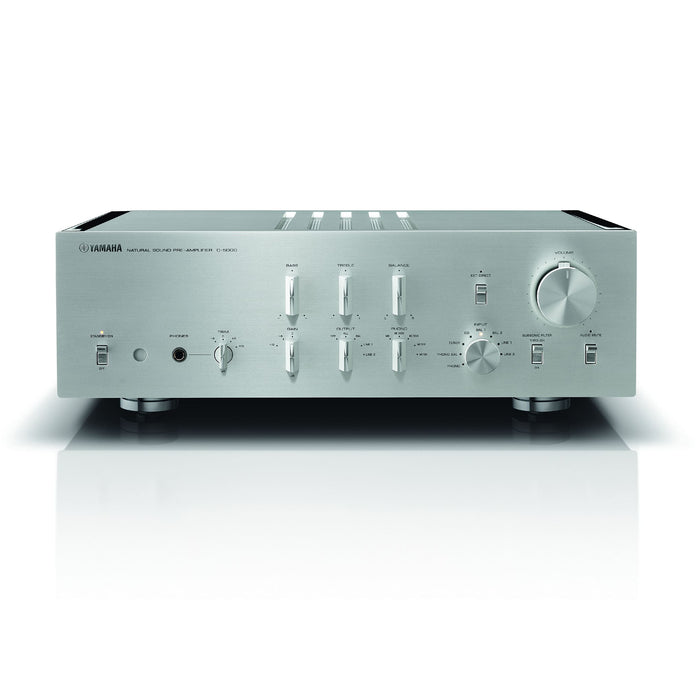 Yamaha C5000 S | Préamplificateur Stéréo 2 canaux - Argent | 01 | Sonxplus Chambly