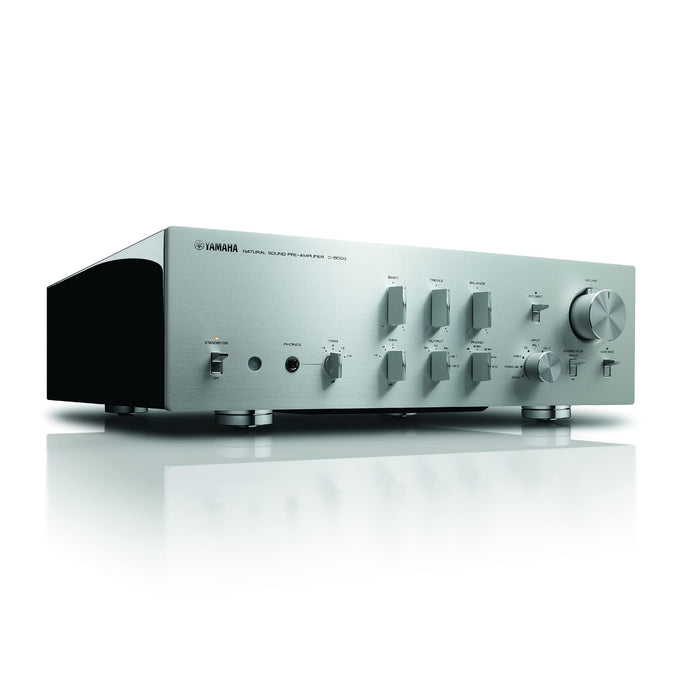 Yamaha C5000 S | Préamplificateur Stéréo 2 canaux - Argent | 02 | Sonxplus Chambly