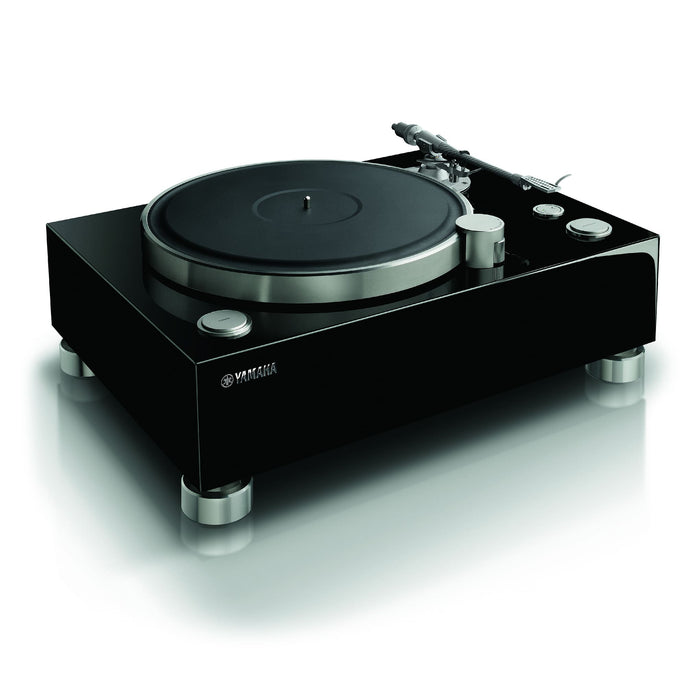 Yamaha GT5000 | Table tournante - Plateau en alluminium - Noir Piano | 02 | Sonxplus Chambly