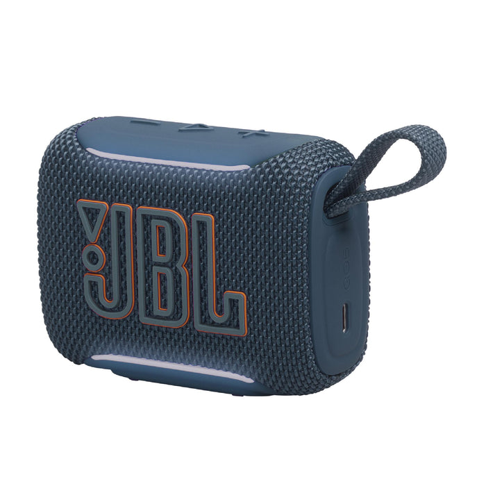 JBL GO 5 | Mini haut-parleur portable - Bluetooth - 10 Heures d'autonomie - IP68 - Bleu | 01 | Sonxplus Chambly