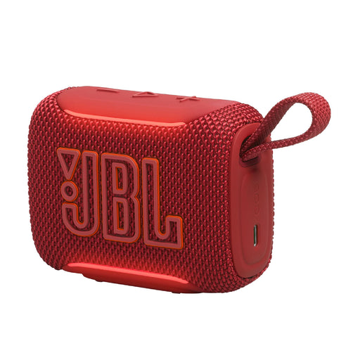 JBL GO 5 | Mini haut-parleur portable - Bluetooth - 10 Heures d'autonomie - IP68 - Rouge | 01 | Sonxplus Chambly
