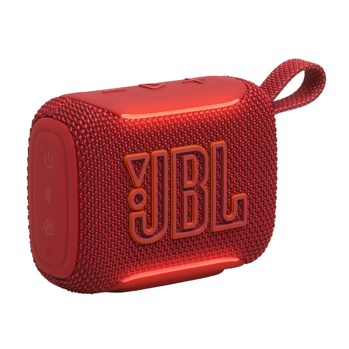 JBL GO 5 | Mini haut-parleur portable - Bluetooth - 10 Heures d'autonomie - IP68 - Rouge | 04 | Sonxplus Chambly