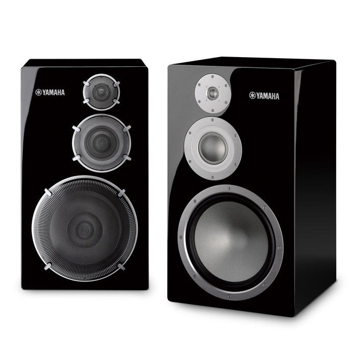 Yamaha NS5000 B | Haut-parleurs de bibliothèque - Paire - Noir | 01 | Sonxplus Chambly