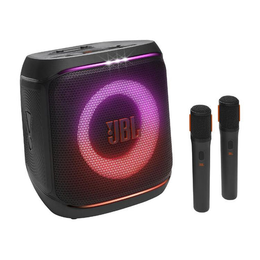 JBL PartyBox Encore 2 | Haut-parleur portatif - Sans fil - Bluetooth - 100 W - 2 Microphones inclus - Noir | 01 | Sonxplus Chambly