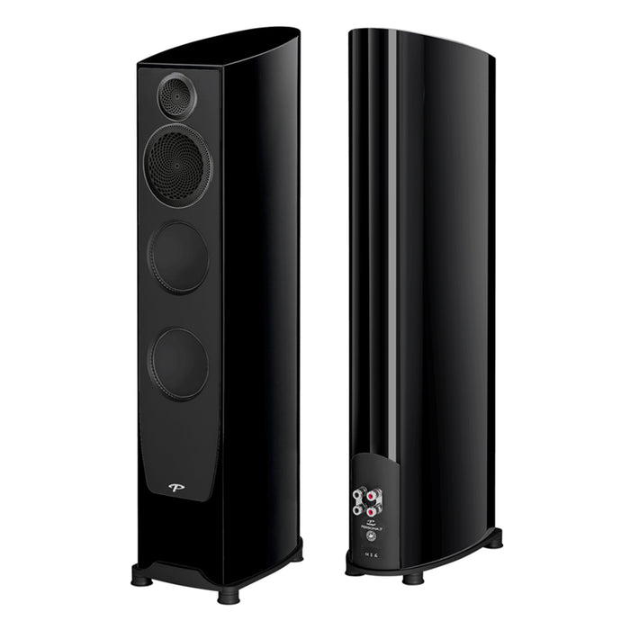 Paradigm Persona 3F | Haut-parleurs de plancher - 4 haut-parleurs chacun - Noir Carbon - Paire | 01 | Sonxplus Chambly