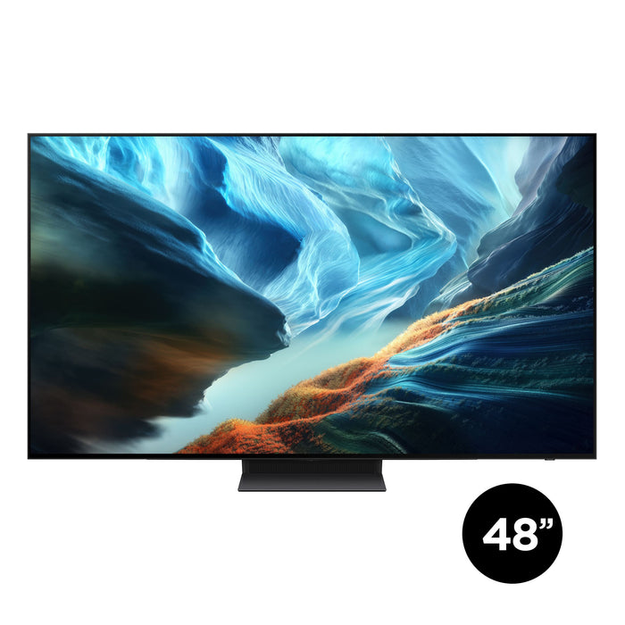 Samsung QN48S90HAEXZC | Téléviseur 48" - Série S90H - OLED - 4K 165Hz - Écran mat anti-reflet | 01 | Sonxplus Chambly