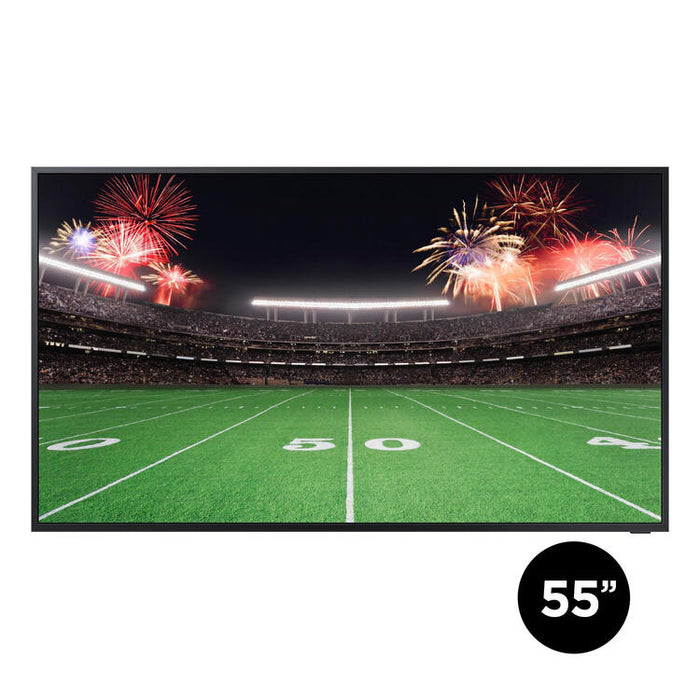 Samsung QN55LST7DAFXZC | Téléviseur extérieur QLED 55" The Terrace - Résistant aux intempéries - 4K Ultra HD | 01 | Sonxplus Chambly