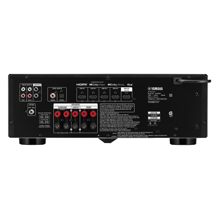 Yamaha RX-300A | Récepteur AV 5.2 canaux | 04 | Sonxplus Chambly