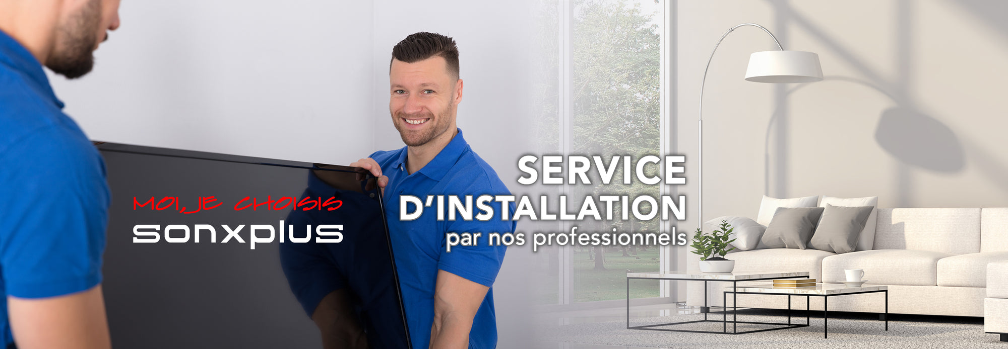 Service d'installation | SONXPLUS Chambly